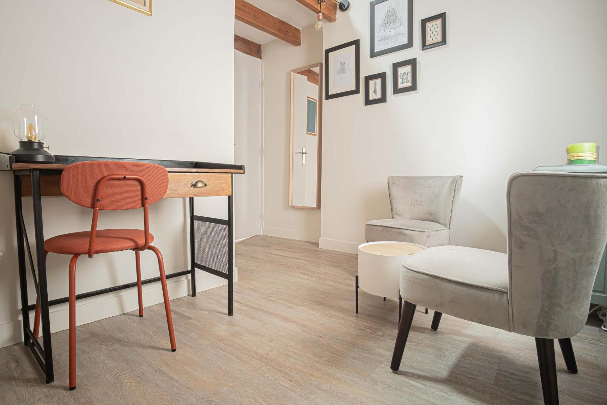 Triplex Cathedrale Parking Gratuit Apartment Reims Luaran gambar